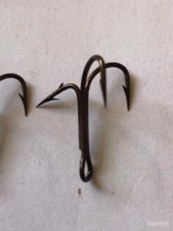 39 Hameçon Double N 4 IDEM Réf 9908 Bz Limerick Equerre 90 Degrés Avec Pic Pêche Carnassier Mustad