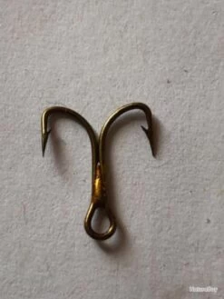 90 Hameçon Double N 10 Réf 9906 Bz Soudé Limerick Droit Pêche Carnassier Vmc
