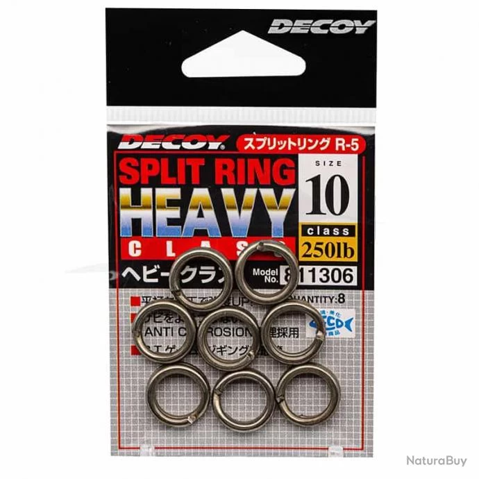 Anneaux Brisés Decoy Split Ring 250lb 3 Anneaux Brisés Decoy Split Ring 250lb