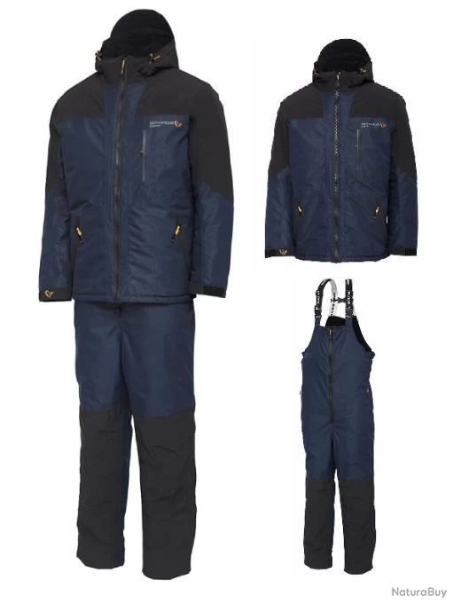 Savage Gear COMBINAISON SG2 THERMAL SUIT BLUE NIGHT - BLACK XL 3 Savage Gear COMBINAISON SG2 THERMAL SUIT BLUE NIGHT - BLACK XL