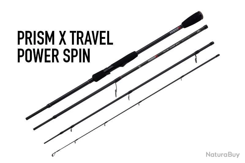 Canne Fox Rage Prism X Travel Power Spin 2.40M 15-50G 3 Canne Fox Rage Prism X Travel Power Spin 2.40M 15-50G