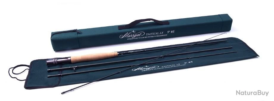 Canne à Mouche Marryat Tactical LX 10' Soie De 6 3 Canne à Mouche Marryat Tactical LX 10' Soie De 6