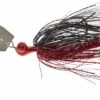 Chatterbait Gunki Boomer 14 G COULANT Black & Red Flashing & Vibrating 0.10 -1.20m