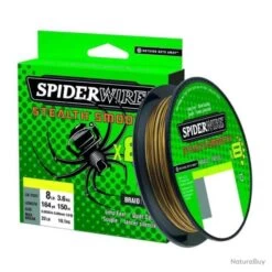 DP23 - Tresse SpiderWire Stealth Smooth 8 - Camo 150m 0.15mm 16.5kg