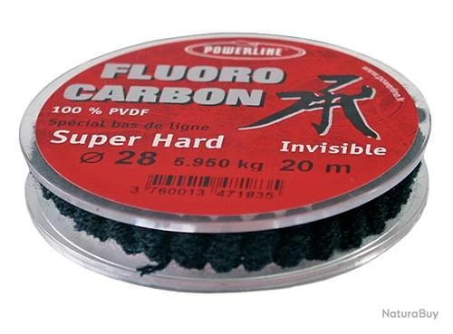 FIL FLUORO CARBON HARD 50M 0.60mm / 21.8kg 3 FIL FLUORO CARBON HARD 50M 0.60mm / 21.8kg