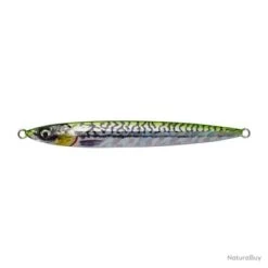 Leurre 3D Slim Jig Minnow 17Cm 150Gr Fast Sinking Green Mackerel PHP