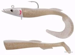 Leurre Souple Berkley Powerbait Power Sandeel 21cm 130g Snow White