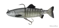 FOX RAGE REPLICANT 18CM JOINTED 80GR UV Silver Baitfish