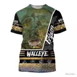 SUPERBE : T - Shirts Impression 3 D PÈCHE