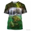 SUPERBE : T - Shirts Impression 3 D PÈCHE REF 1217