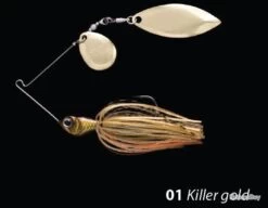 Spinnerbait Elitelure CFS Willow Colorado 7g 7g 01 - Killer Gold
