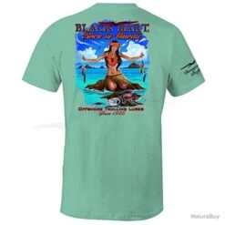 T-Shirt Black Bart Hawaiian Girl XL