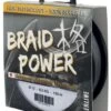 TRESSE BRAID POWER GRISE 130M NPC 0.16mm-13kg
