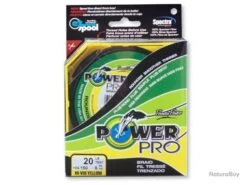 Tresse Power Pro Jaune - Bobine De 275m 36/100