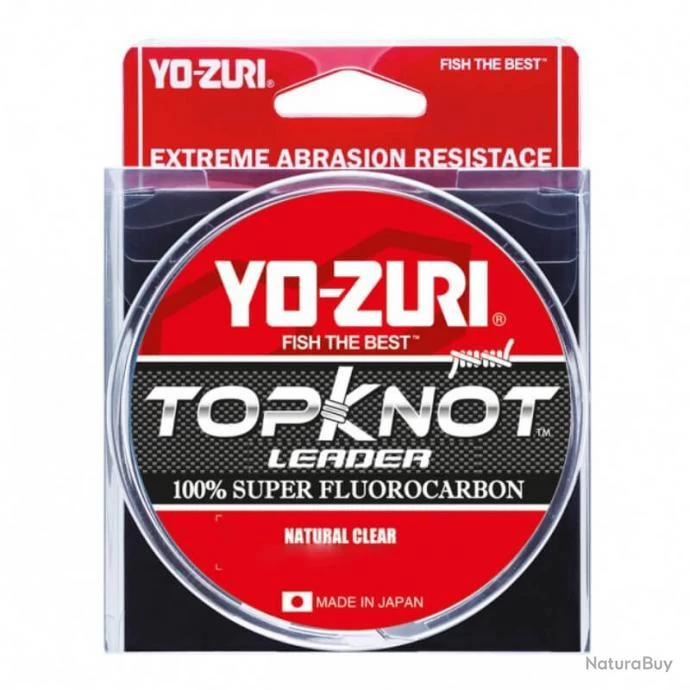Yo-Zuri Fluorocarbon TopKnot Leader 40lb 3 Yo-Zuri Fluorocarbon TopKnot Leader 40lb