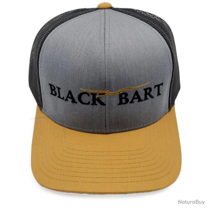 Casquette Black Bart Logo Frigate Gris / Beige 3 Casquette Black Bart Logo Frigate Gris / Beige