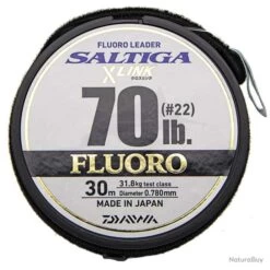 Daiwa Saltiga X Link Fluorocarbon Leader 70lb