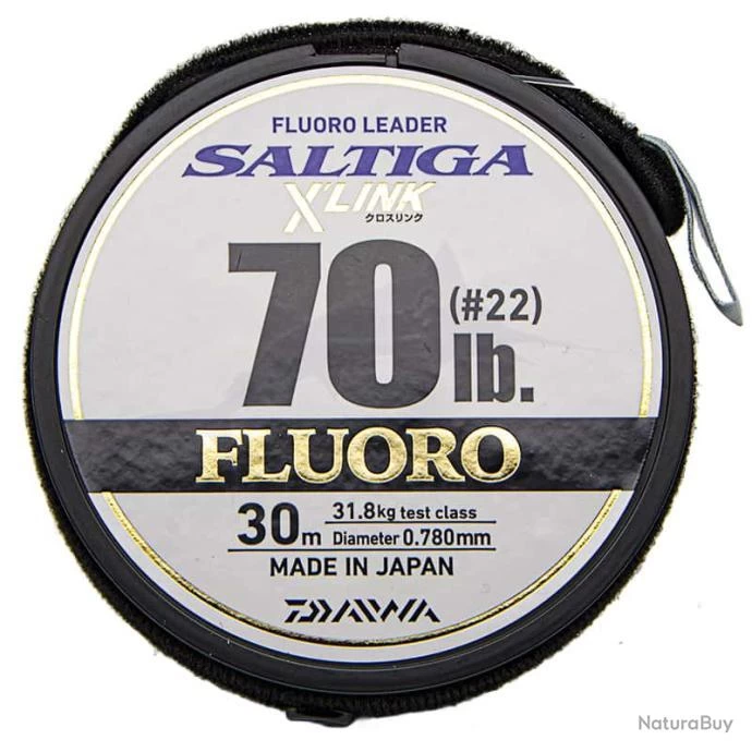Daiwa Saltiga X Link Fluorocarbon Leader 70lb 3 Daiwa Saltiga X Link Fluorocarbon Leader 70lb