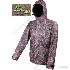 MAD® Ensemble CAMOU Veste + Pantalon Megalite Mimicry 3D Tundra Mad XXL -Pêche à la mouche Soldes 00002 Ensemble CAMOU Veste Pantalon Megalite Mimicry 3D Tundra Mad XXL