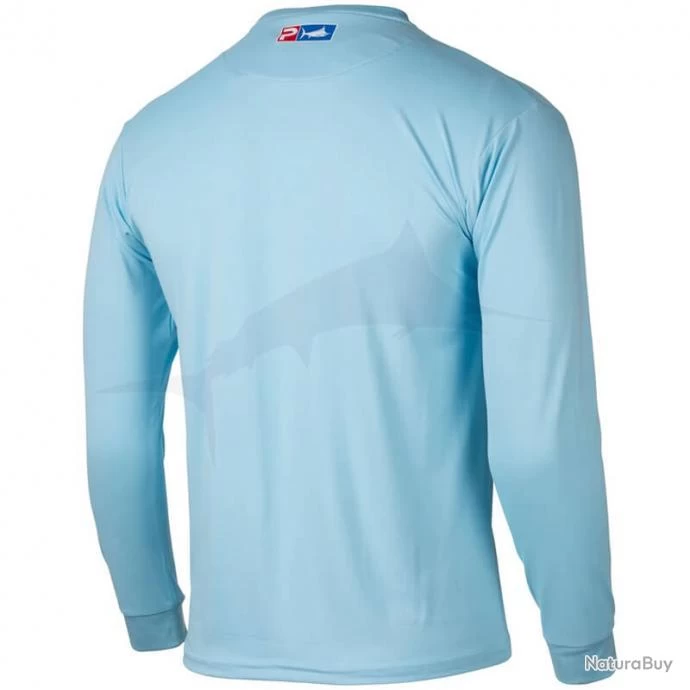 L-Shirt Pelagic Aquatek L Bleu Clair 4 L-Shirt Pelagic Aquatek L Bleu Clair – Image 2