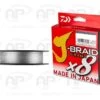 Daiwa Tresse J-Braid Grand X8 Gris 0.10mm 270 M 7kg