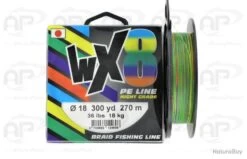 Tresse Powerline Wx8 Multicolore 0.10 135m
