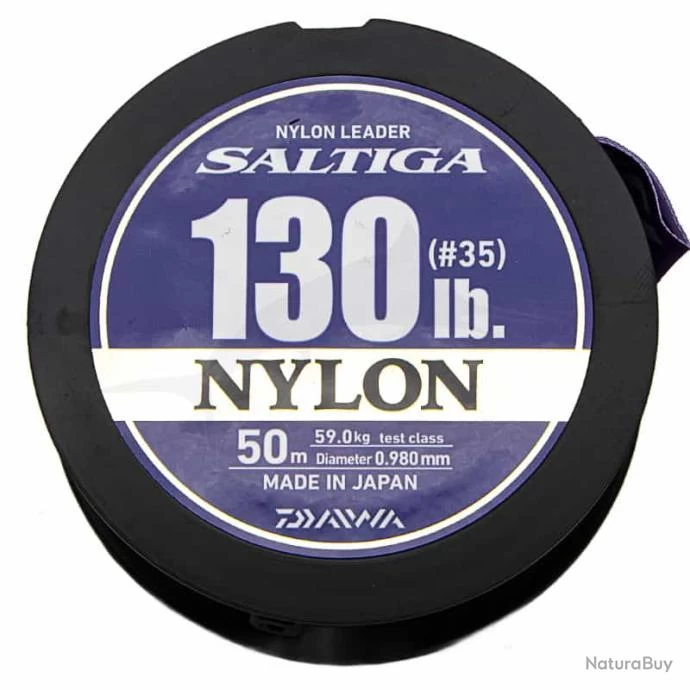 Daiwa Saltiga Nylon Leader 130lb 3 Daiwa Saltiga Nylon Leader 130lb