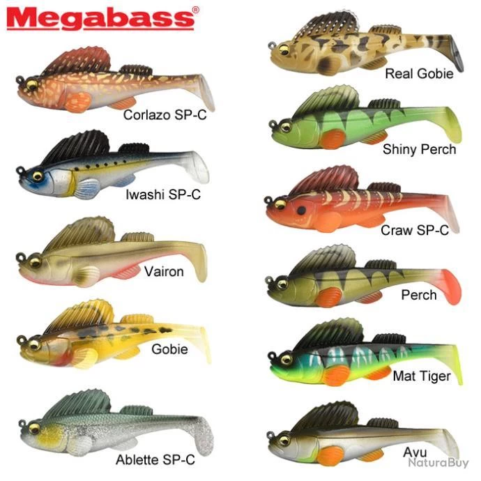 Leurre Dark Sleeper Megabass 3 - 1/2 - 7,7cm Corlazo SP-C 5 Leurre Dark Sleeper Megabass 3 - 1/2 - 7,7cm Corlazo SP-C – Image 3