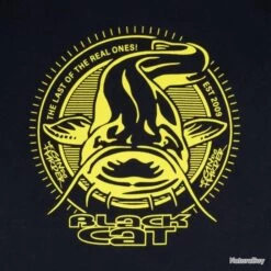 Tee Shirt Black Cat Established Collection L -Pêche à la mouche Soldes 00003 Tee Shirt Black Cat Established Collection L