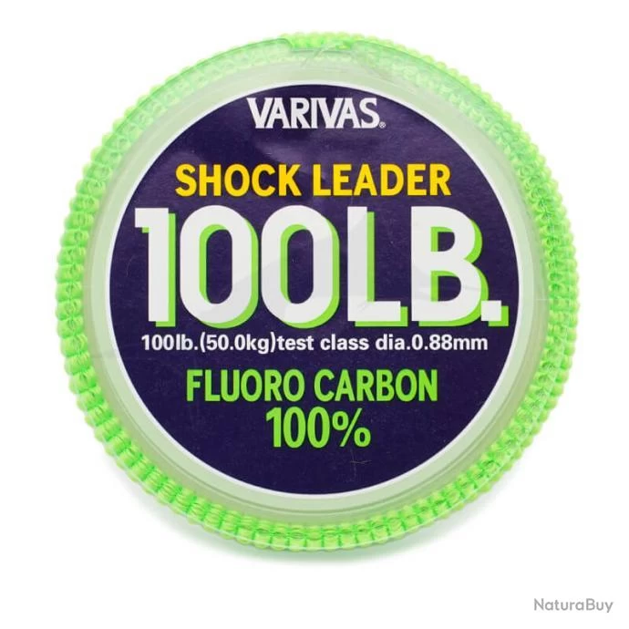 Varivas Fluorocarbon Shock Leader 100lb 3 Varivas Fluorocarbon Shock Leader 100lb