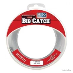 Fluorocarbone Asso "big Catch" - Dévidoir 45m Diam. 92/100 - 80 Lbs -Pêche à la mouche Soldes 00004 FLUOROCARBONE ASSO BIG CATCH Devidoir 45m diam. 92 100 80 lbs