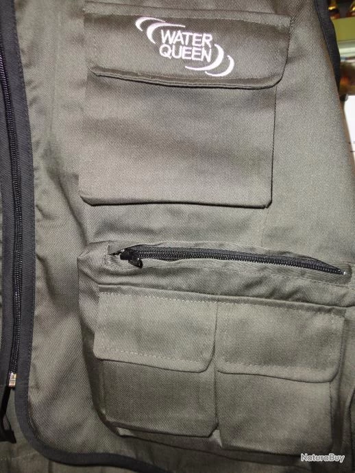 1213- GILET PECHE WATER QUEEN 10 POCHES NEUF!!!!! 6 1213- GILET PECHE WATER QUEEN 10 POCHES NEUF!!!!! – Image 4
