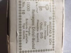 1000 Hameçon N 10 Palette Ref 515 Forgé Bronzé Droit Tige Moyenne Peche Carnassier Mustad -Pêche à la mouche Soldes 00005 1000 Hamecon n 10 palette ref 515 forge bronze droit tige moyenne peche carnassier mustad