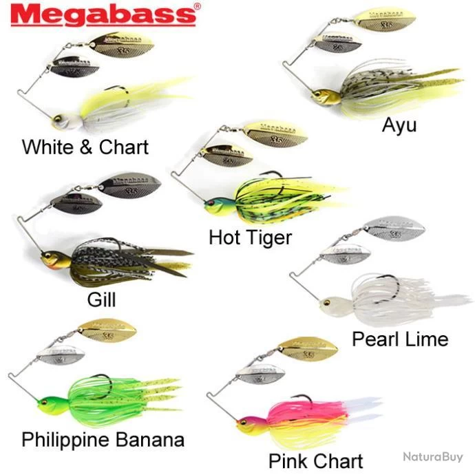 Leurre SV-3 1/2 Double Willow Megabass Philippine Banana 4 Leurre SV-3 1/2 Double Willow Megabass Philippine Banana – Image 2