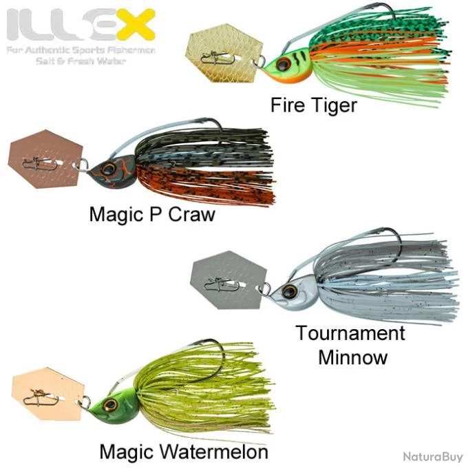 Leurre Crazy Crusher 21g Illex Fire Tiger 4 Leurre Crazy Crusher 21g Illex Fire Tiger – Image 2