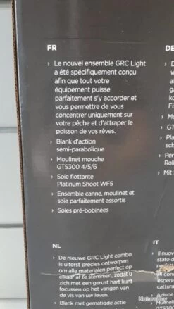 5112 CANNE PECHE A LA MOUCHE GREYS CRC LIGHT COMBO KIT NEUF -Pêche à la mouche Soldes 00010 5112 CANNE PECHE LA MOUCHE GREYS CRC LIGHT COMBO KIT NEUF