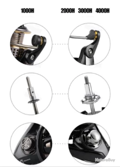 Moulinet De Pêche 6000 6.2:1 Carnassiers, Mer, Surfcasting M12 15 Kg -Pêche à la mouche Soldes 00030 Moulinet de peche 6000 6.2 1 carnassiers mer surfcasting M12 15 kg