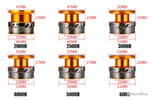 Moulinet De Pêche 2000 6.2:1 Carnassiers, Mer, Surfcasting M11 10 Kg 8 Moulinet De Pêche 2000 6.2:1 Carnassiers, Mer, Surfcasting M11 10 Kg – Image 6