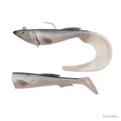 Berkley Leurres Souples Berklet PowerBait - Power Herring - Coalfish / 23 Cm -Pêche à la mouche Soldes 00082 Leurres souples Berklet PowerBait Power Herring Coalfish 23 cm